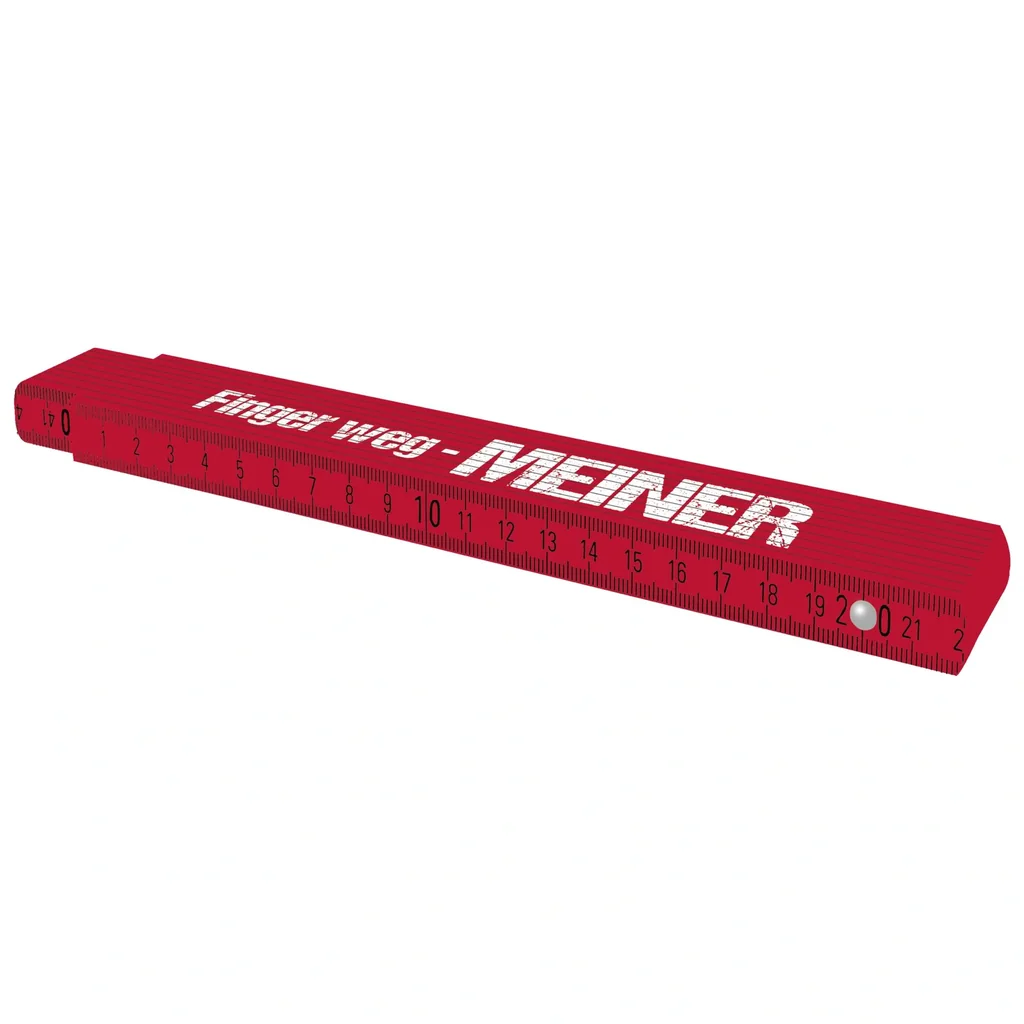 Meter stick 2 m "Hands off - MINE"