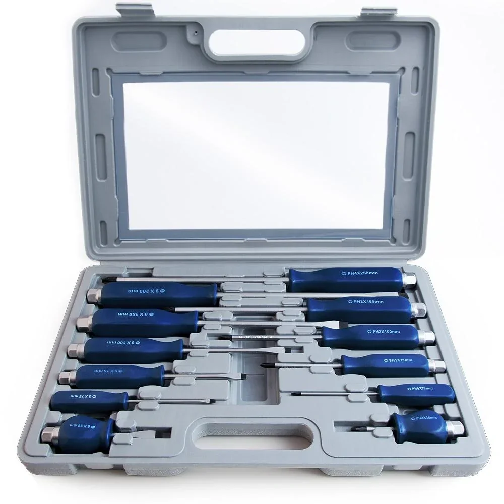 12-piece special screwdriver set made of chrome-vanadium steel