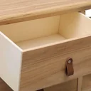 TV cabinet 115x30x40 cm paulownia wood