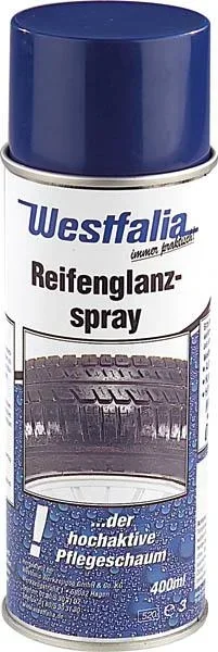 Tire shine spray