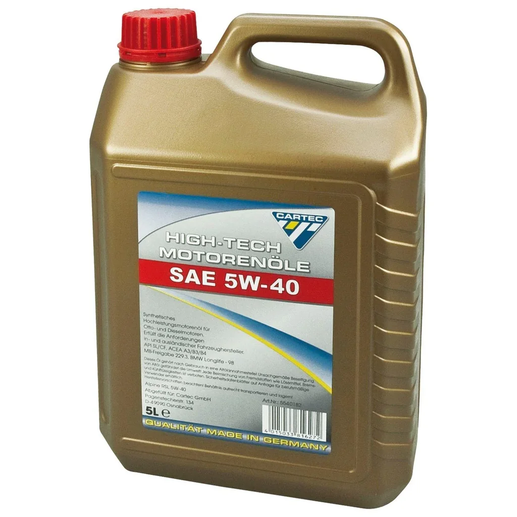 High-Tech 5W-40 synthetic engine oil 5 liters