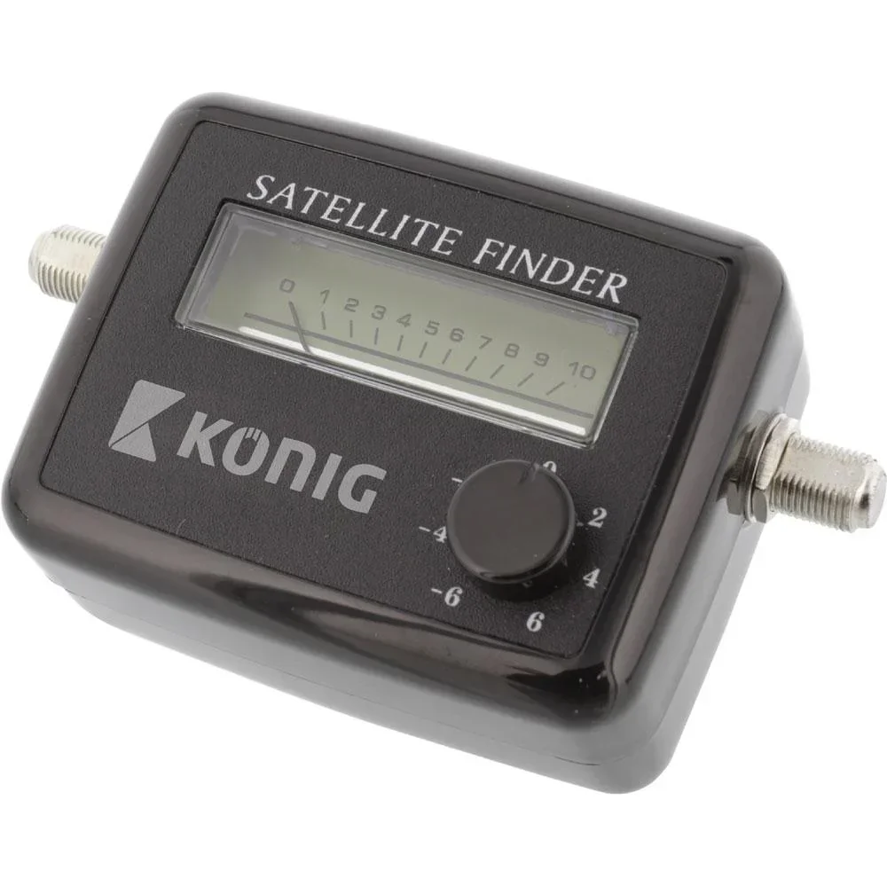 Satellite signal strength meter