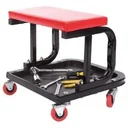 Workshop stool with tool tray - 150 kg - 38 x 36 x 36 cm