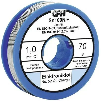 Electronic solder wire EL 324