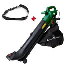 Set electric leaf vacuum "GM-LS 3000", 3000 watts + safety work belt