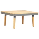 Garden table 60x60x31.5 cm solid acacia wood