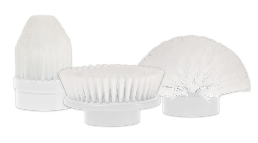3-piece brush heads for Hurricane Spin Scrubber