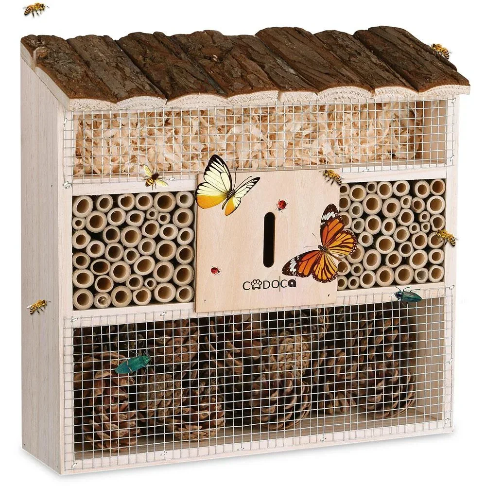 Cadoca insect hotel 30.5x9.5x31cm