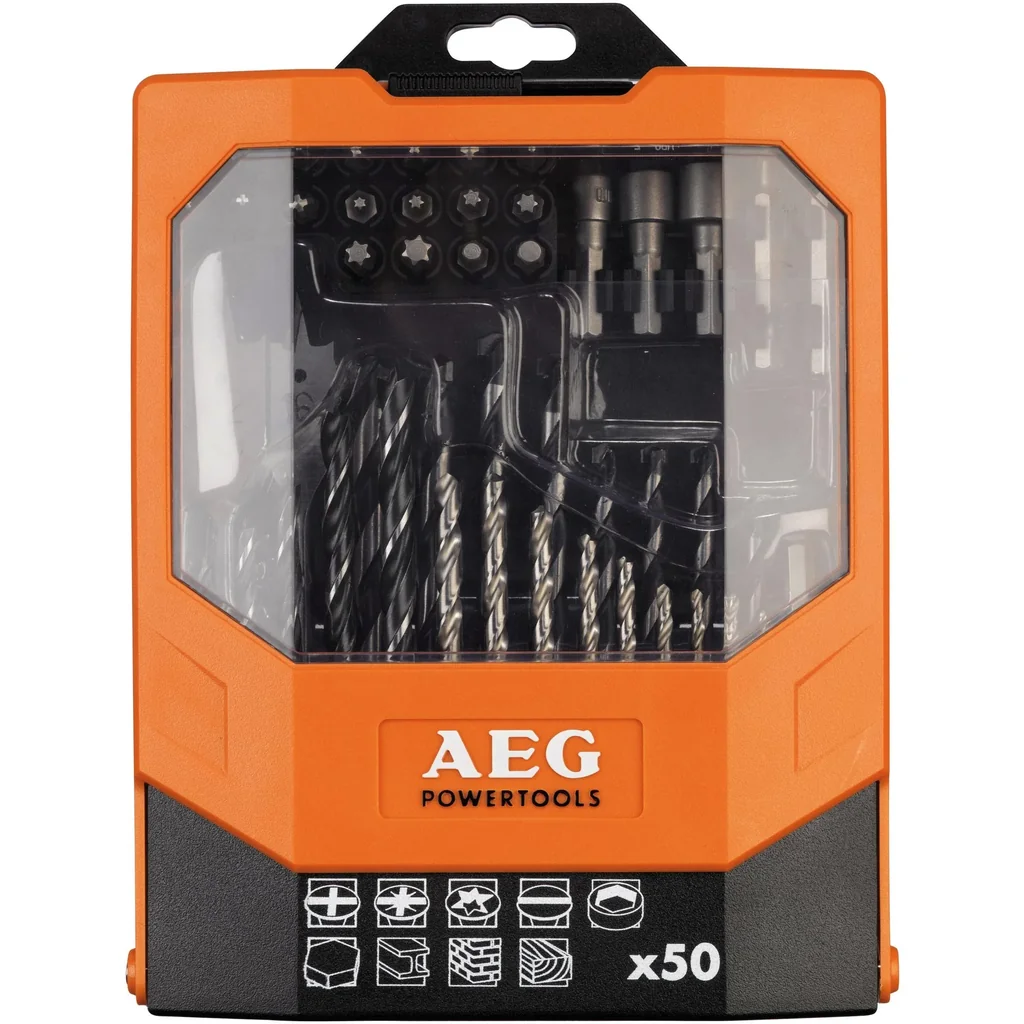 Multiset drilling and screwing (50 pieces)