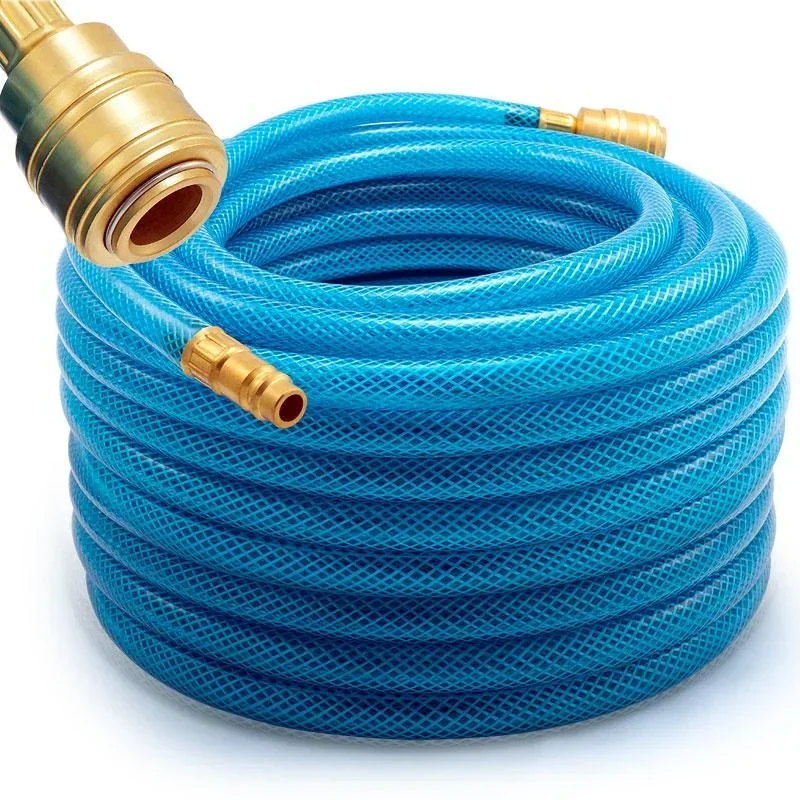 20 m compressed air hose with quick coupling and plug