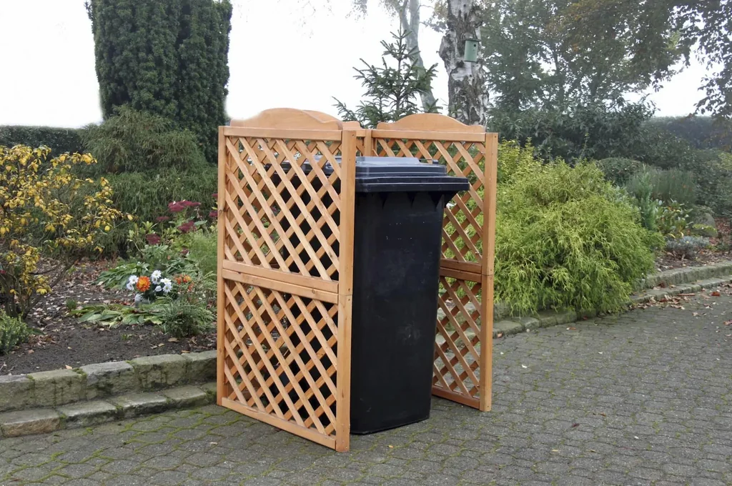 Garbage can trellis system "Rex" 1 box