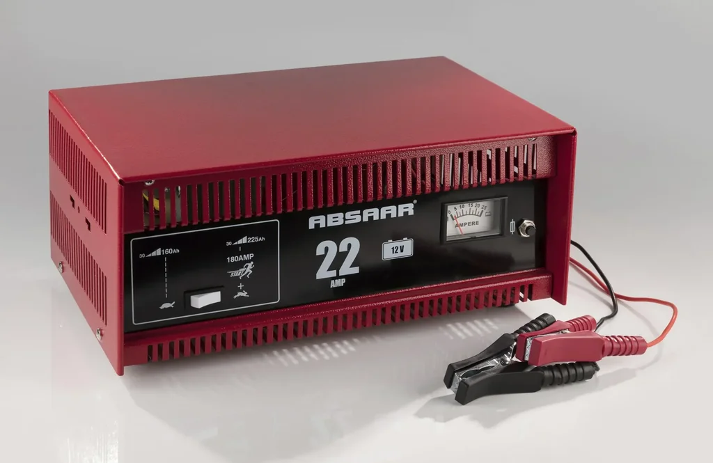 Battery charger 22A 12V jump start function