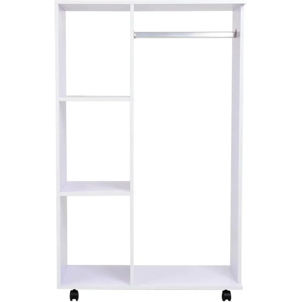 Mobile wardrobe white