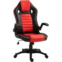 Office chair for slot machines, red, black