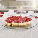 Rotating serving plate glass Ø 30 cm