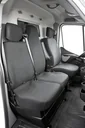 Custom fit fabric seat covers for Opel Movano, Renault Master and Nissan Interstar from 04/2010 to 2014