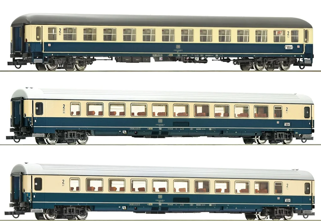 Car set 2, 3-part: EC 24 Erasmus, DB
