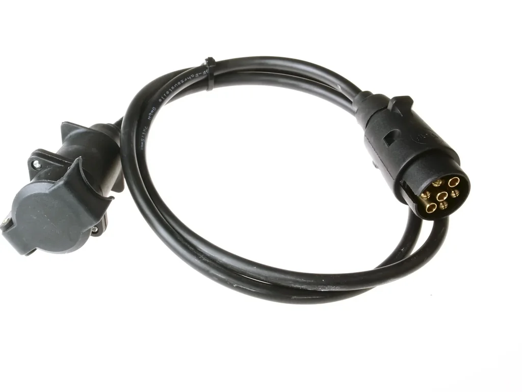 Extension cable 1.5 m long, 7-pin plug/7-pin coupling socket