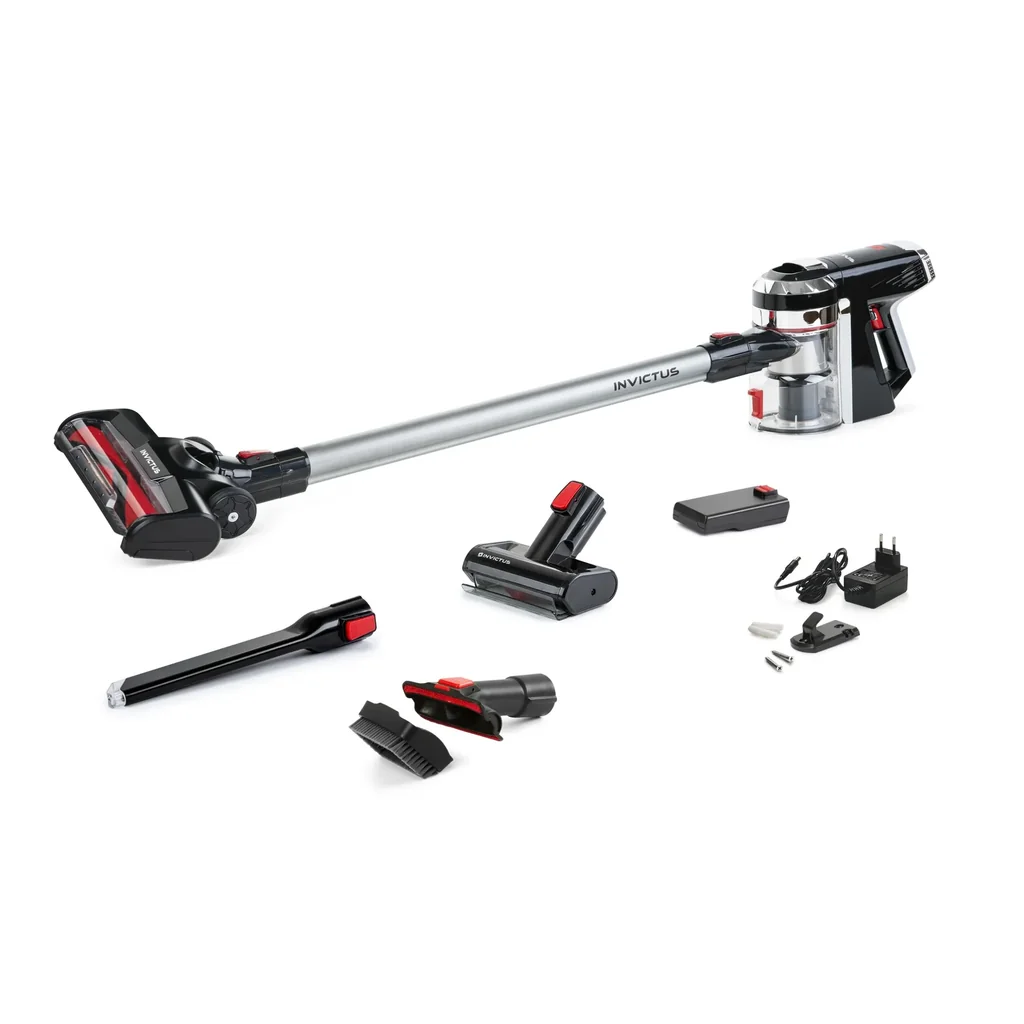 Cordless handheld vacuum cleaner Invictus X9, 14 pieces