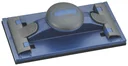 Hand sander 212 x 105 mm ergo-grip, plastic clamping strip