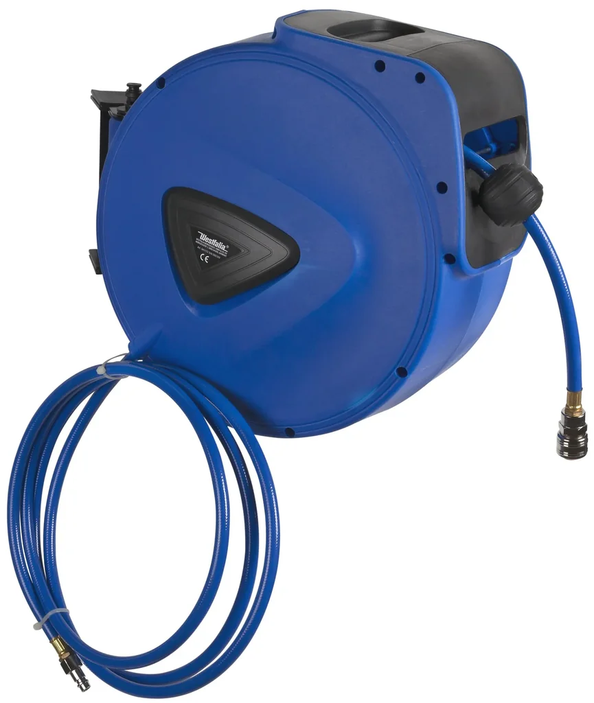 Compressed air hose reel 20 m + 3 m