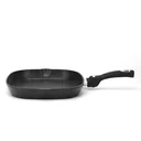 Grill pan - with lid - 28cm - Black