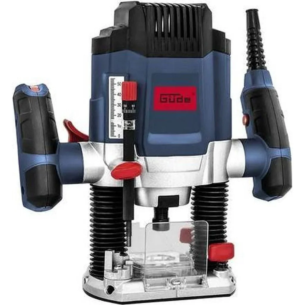 Router OF1200 - 1200W - 55 mm - incl. 6 cutters and guide rail adapter