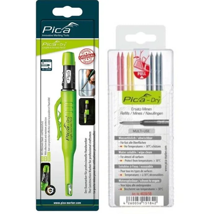 Longlife Marker Pencil blis WITH leads