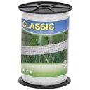 Classic barrier rope, 10M white, 2X0.20+2X0.30 stainless steel, 200M
