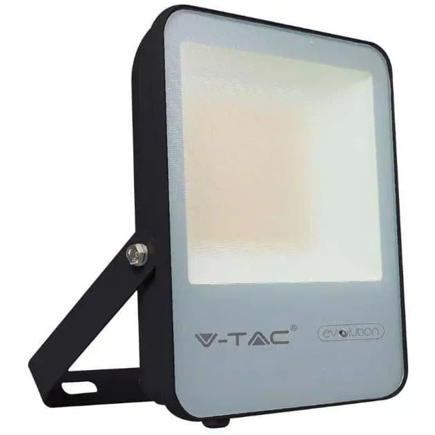 VT-50185 LED Floodlight - 50 W - 7870 Lm - 6400K - Black - Extra Efficient