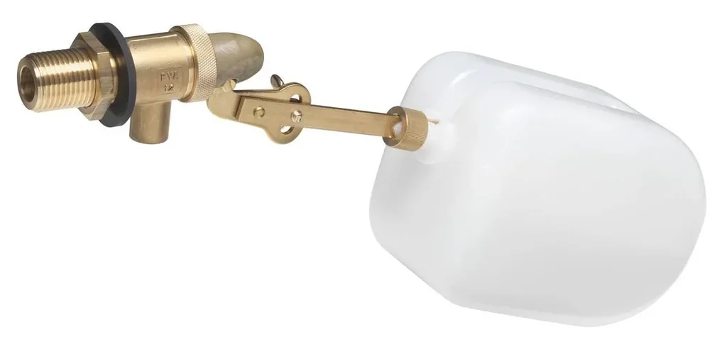 Float valve R 3/8", 28 l/min. - made of brass