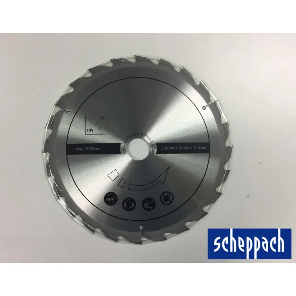 Circular saw blade 24T 250x30 mm - Suitable for HS100S
