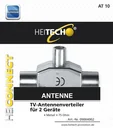 TV antenna distributor for 2 devices