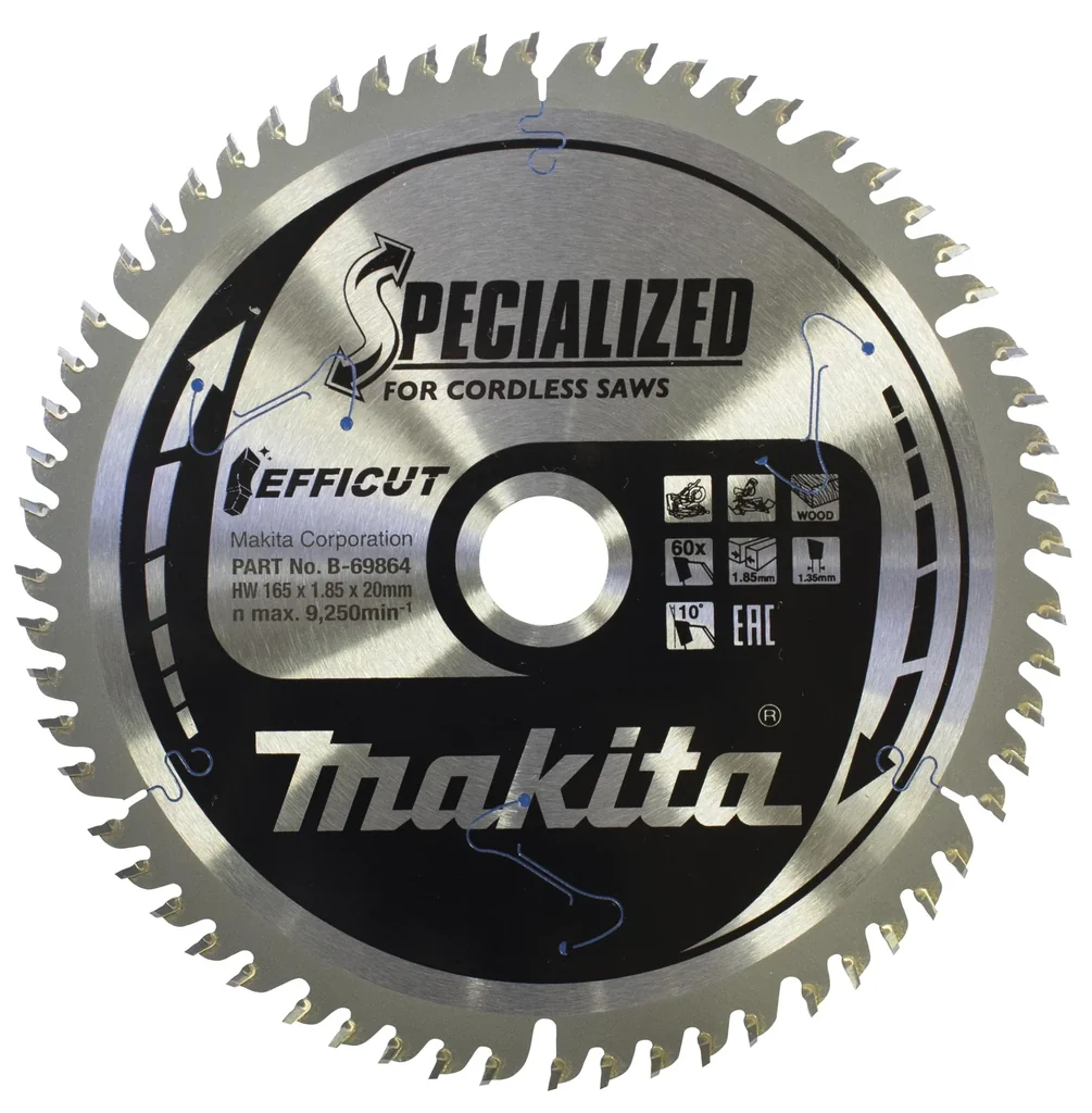 EFFICUT saw blade 165x20x60Z