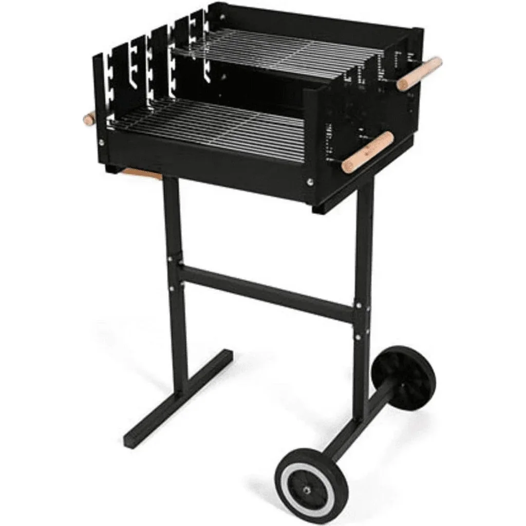 Grill with 2 grids square