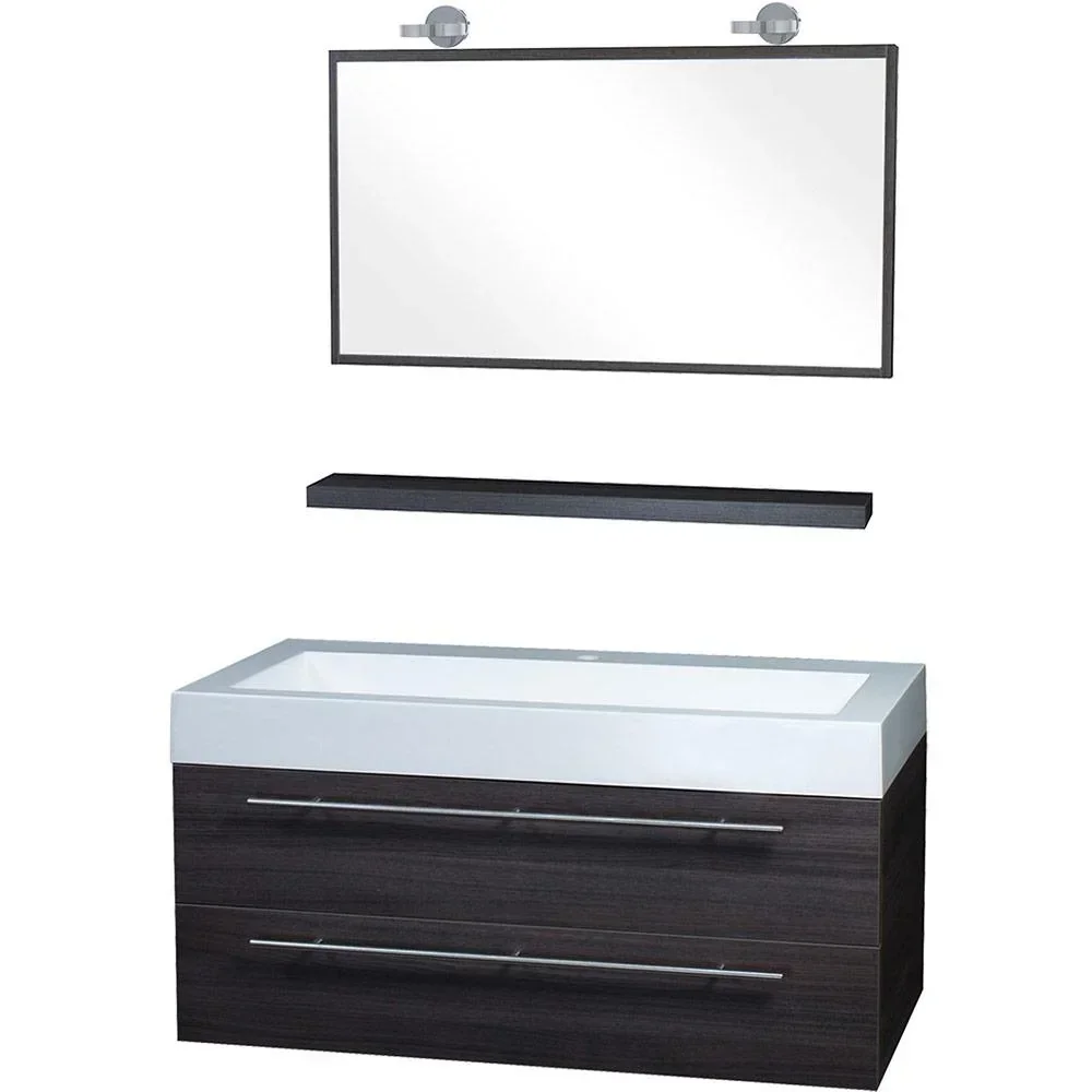 Bathroom furniture Force 100 cm - Grey