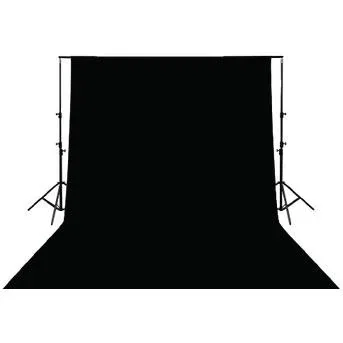 Studio Background KN-BD33B 295 x 295 cm Black