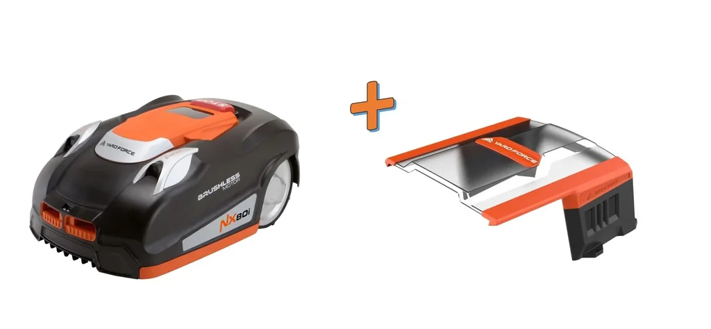 Robotic lawnmower "NX80i" with app control & iRadar ultrasonic sensor