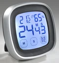 Timer with thermometer and hygrometer