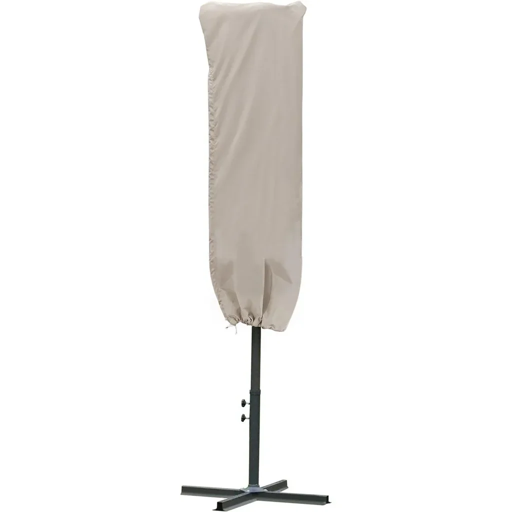 Parasol protective cover weatherproof khaki
