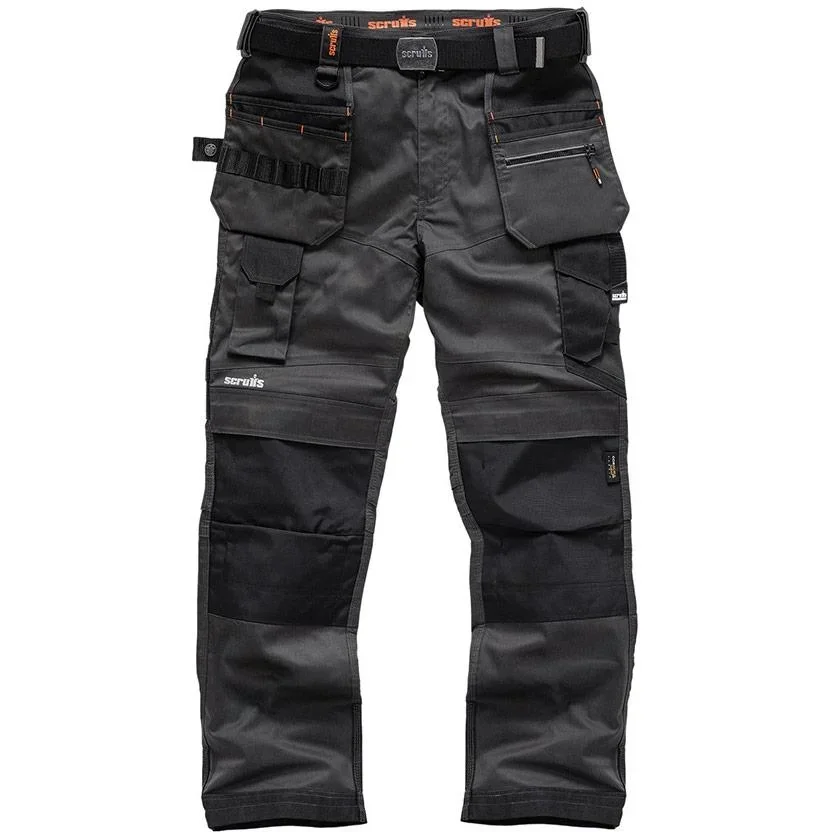 Pro Flex Plus work trousers, grey 32L
