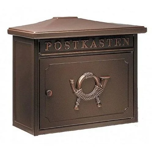 Mailbox Sylt koperBrun