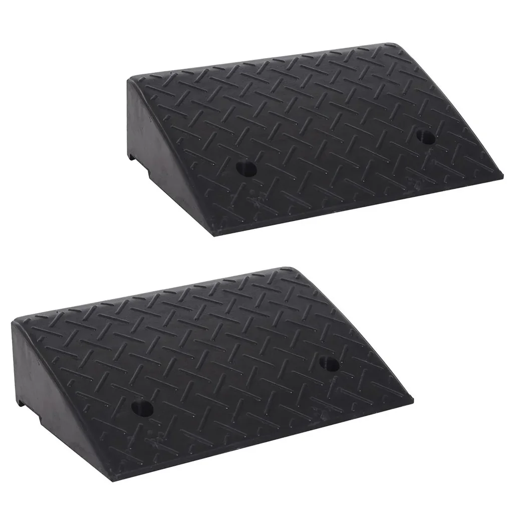 Loading ramp in a set of 2 black