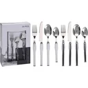 NL Cutlery Set - 24 Pieces - Black