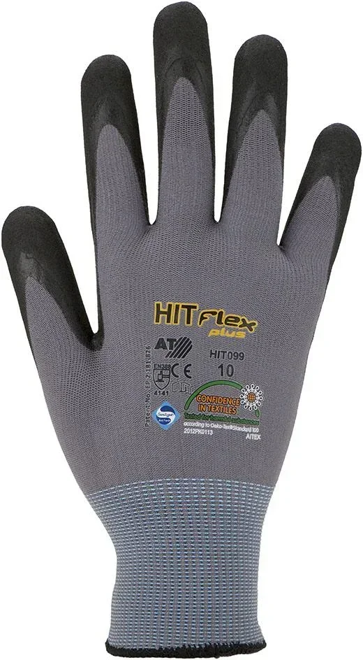Workshop tactile gloves size 10, 4 pairs