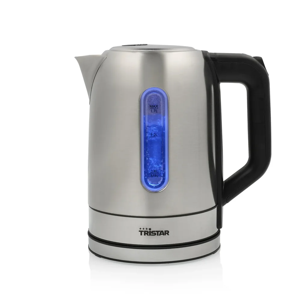 Kettle, stainless steel, 1.7 liters, 2200 watts