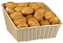 Buffet basket "ECONOMIC", 45 x 42 x 17/24 cm, sturdy design with stainless steel wire in the edge for stabilization