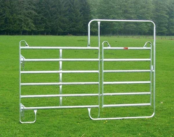 Pasture panel Panel-6, 3.60 m wide with gate, 2.20 m high
