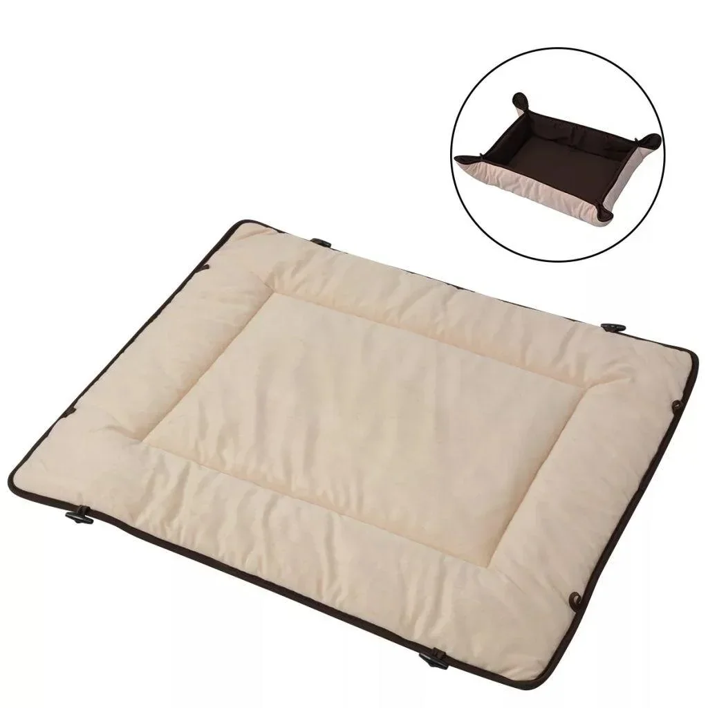 Dog bed brown 65x80 cm
