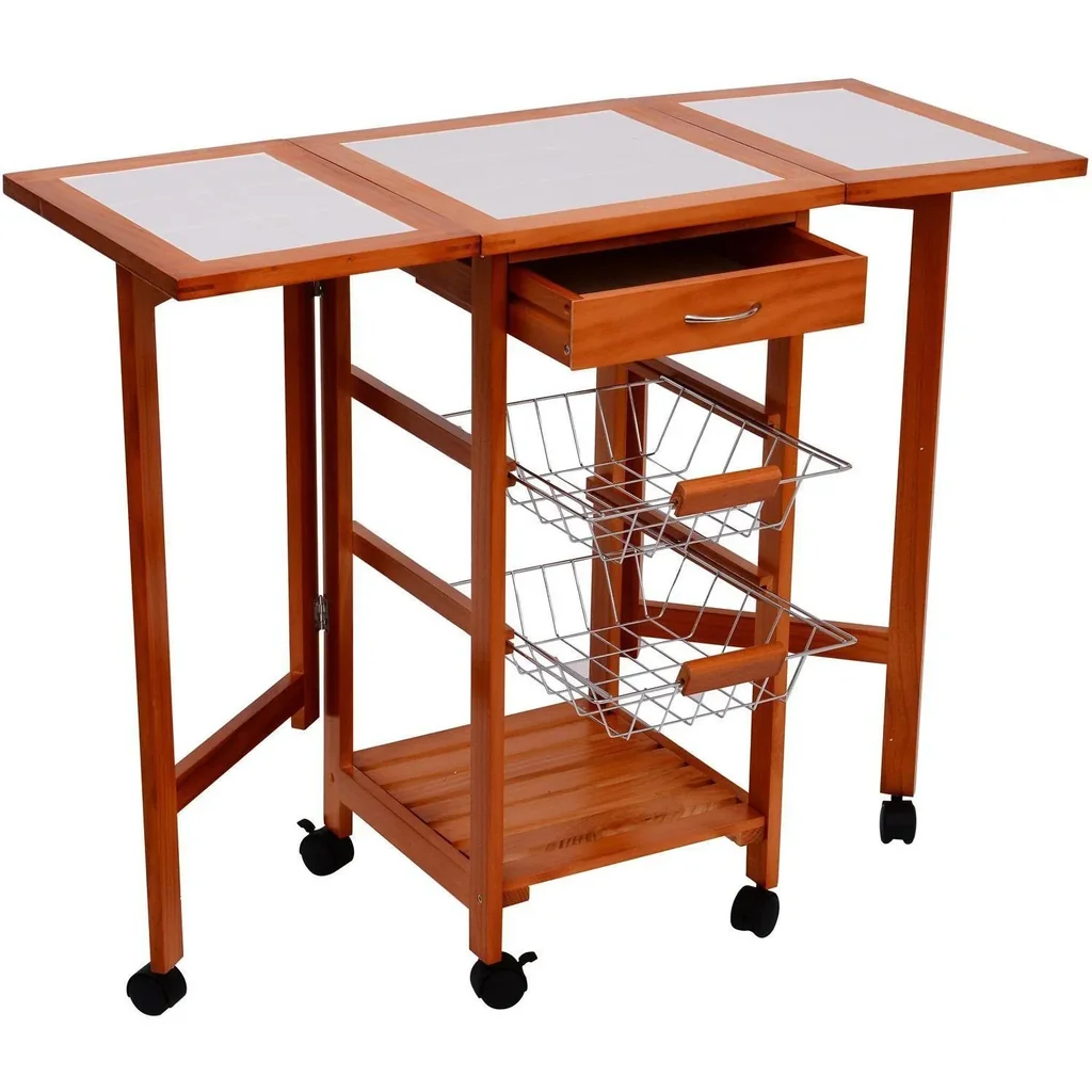 Serving trolley trolley with drawers
